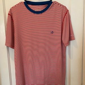 Southern Tide performance stripes mens tee